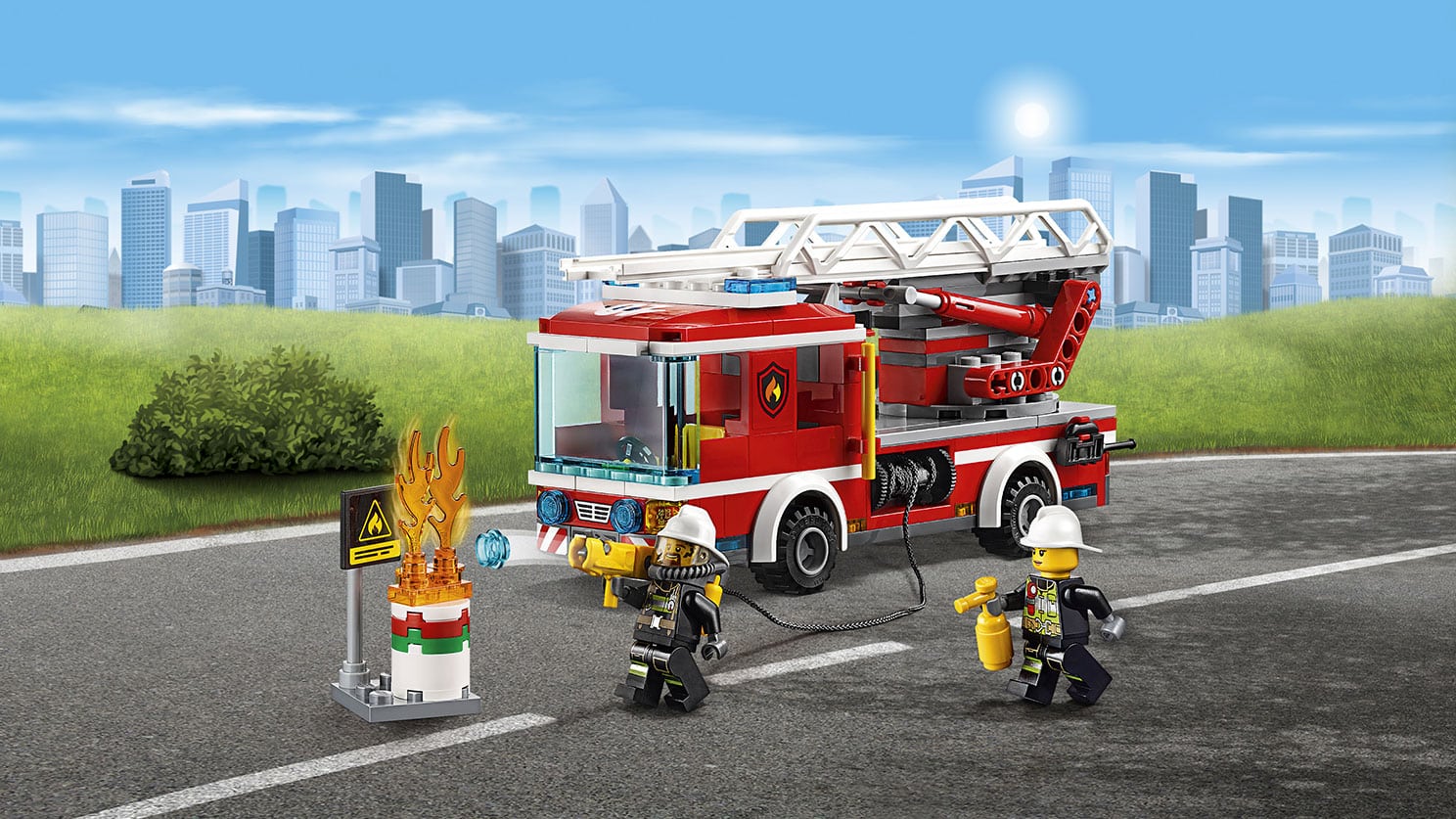 Lego City (60107) Wóz Strażacki z Drabiną