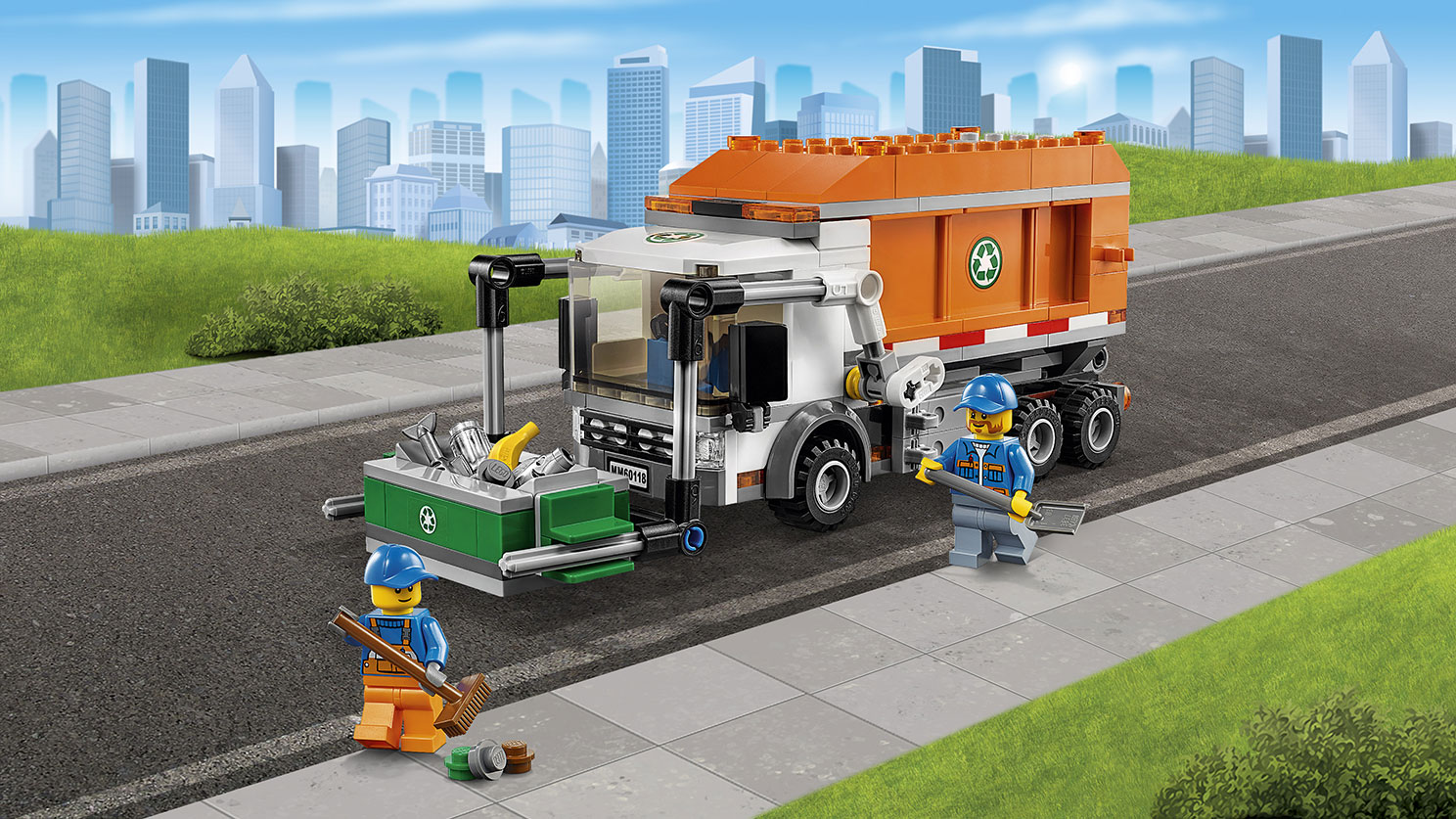 Lego City (60118) Śmieciarka